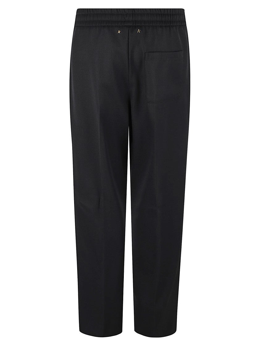 Virgin Wool Blend Trousers