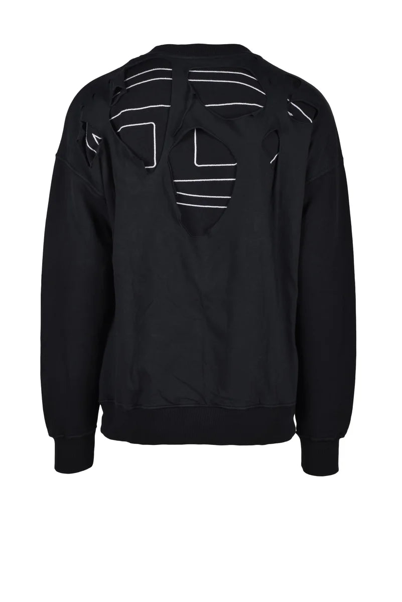 Long Sleeve Black Sweatshirt