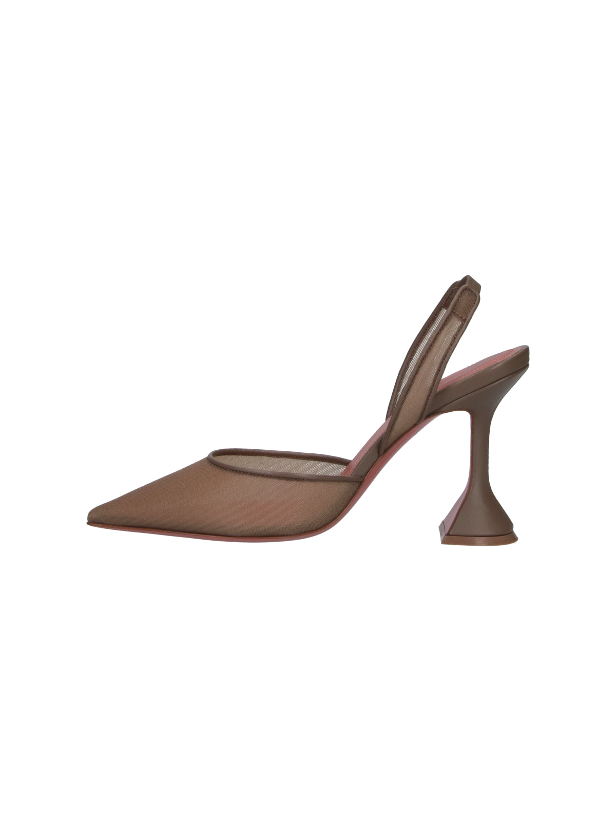 Taupe Holli Pointed-Toe Slingback Pumps