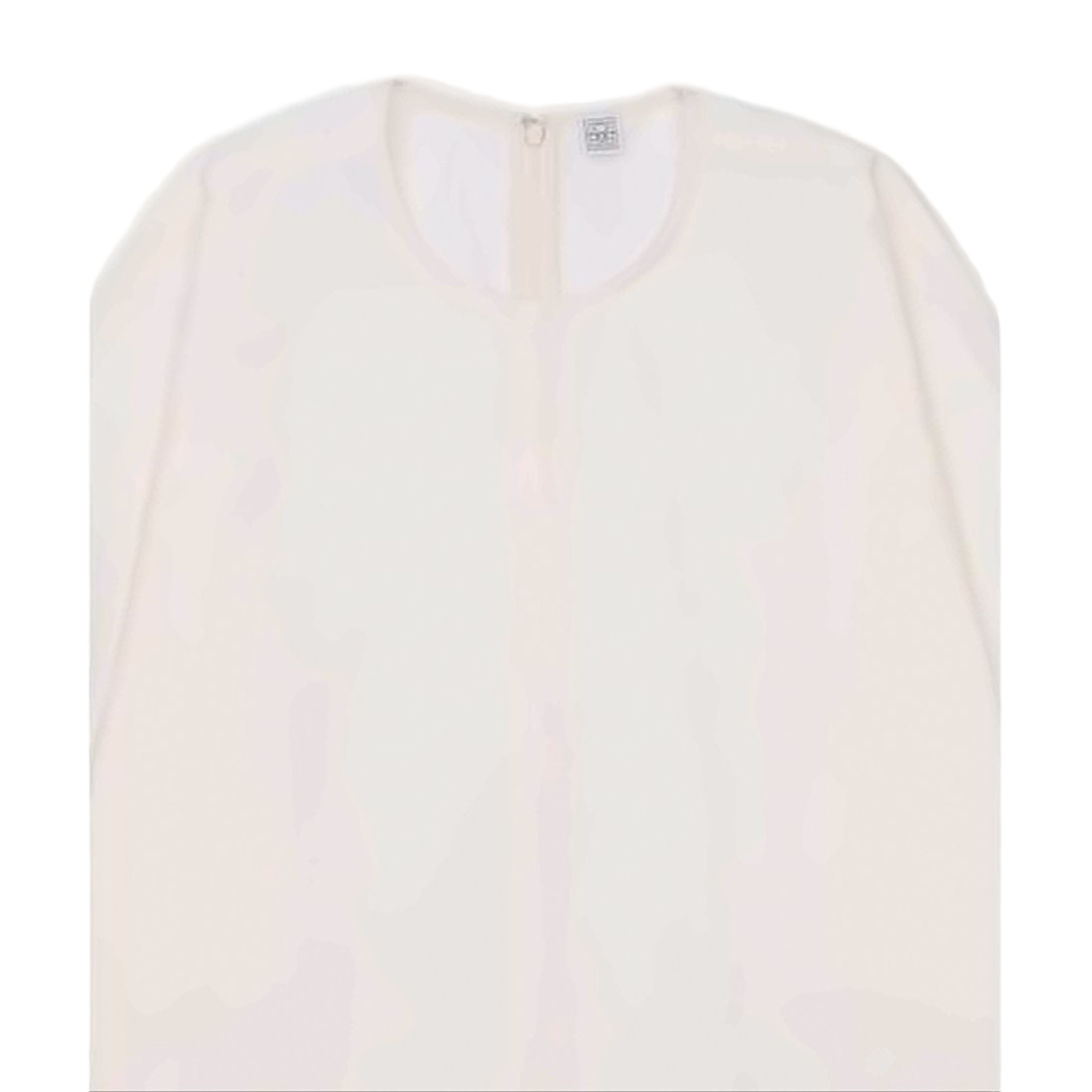Long-Sleeved Minimalist Shirt with Cropped Hem