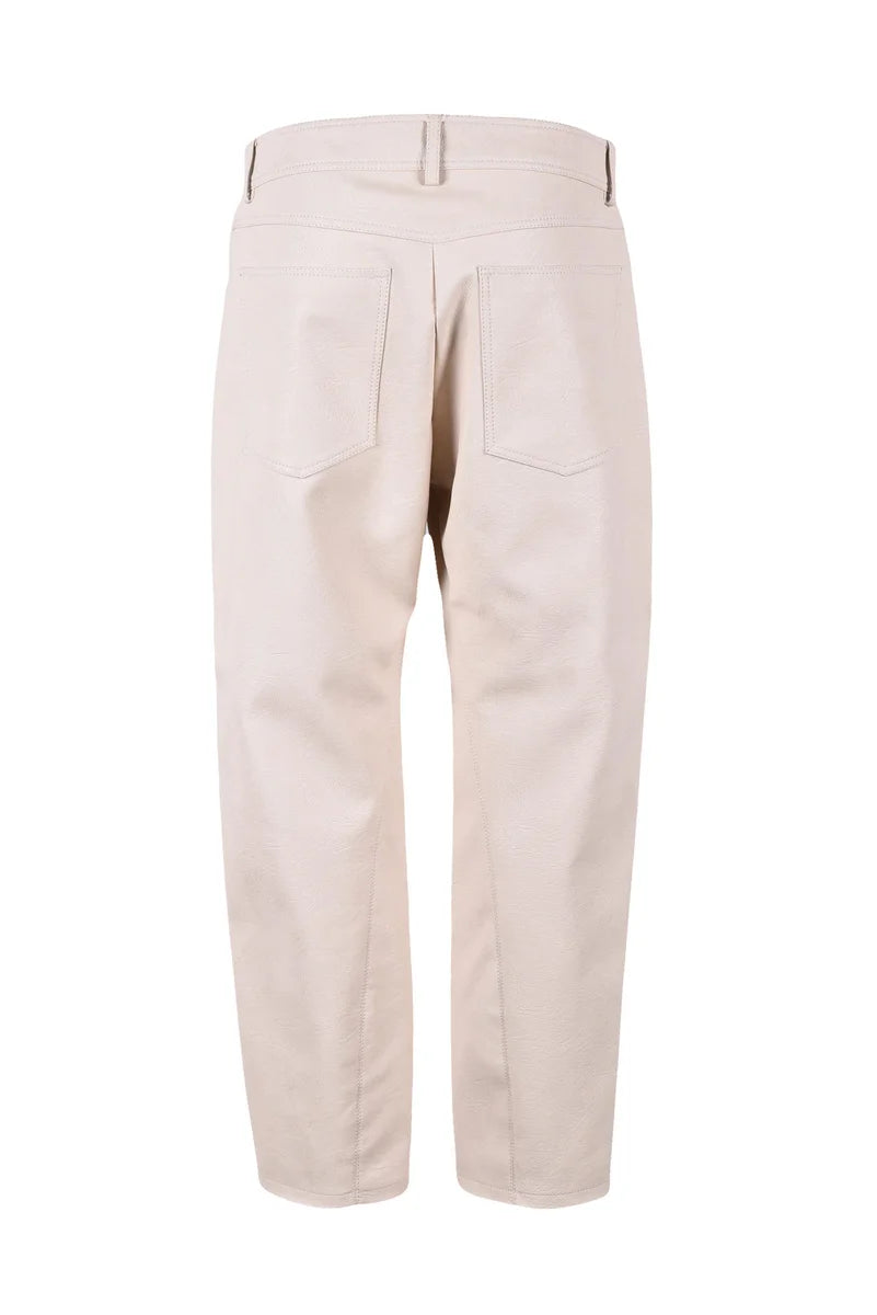 Tapered Trousers - White