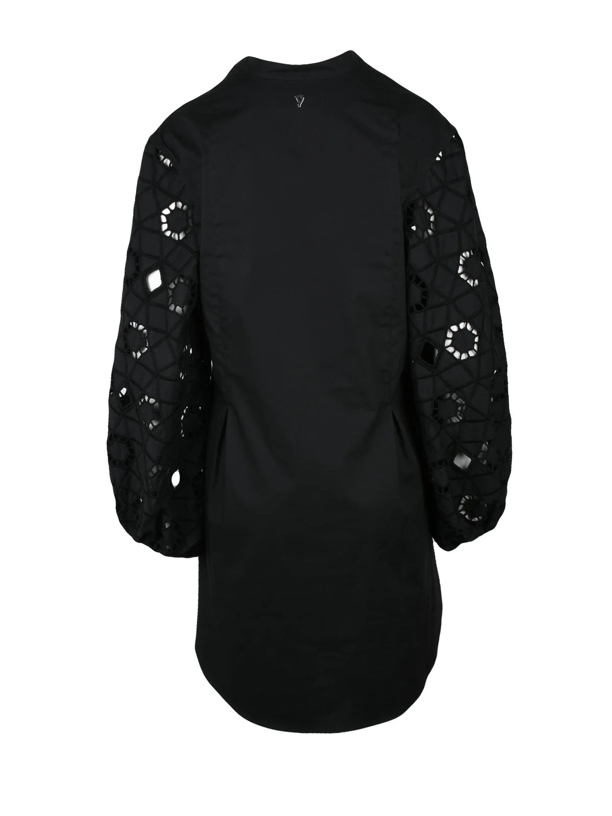 Cotton Tunic Dress - Black
