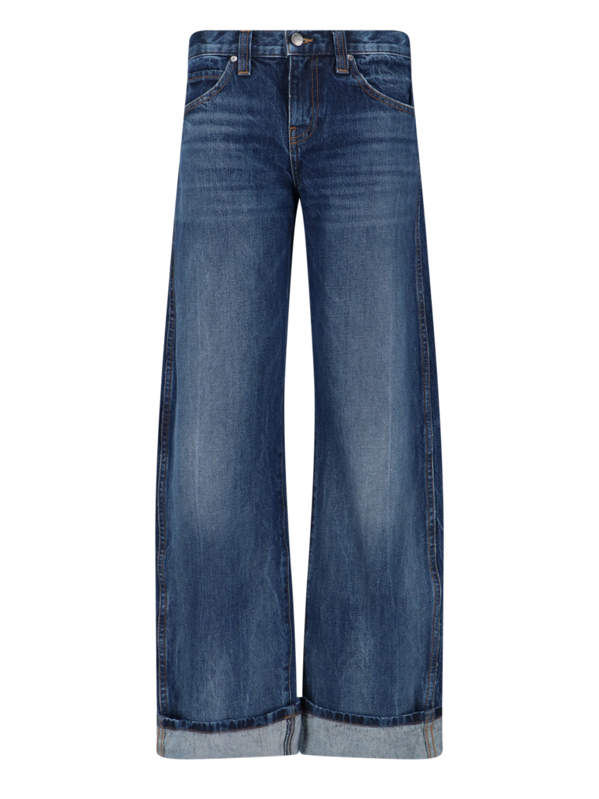 "Karo" Wide Jeans – Blue