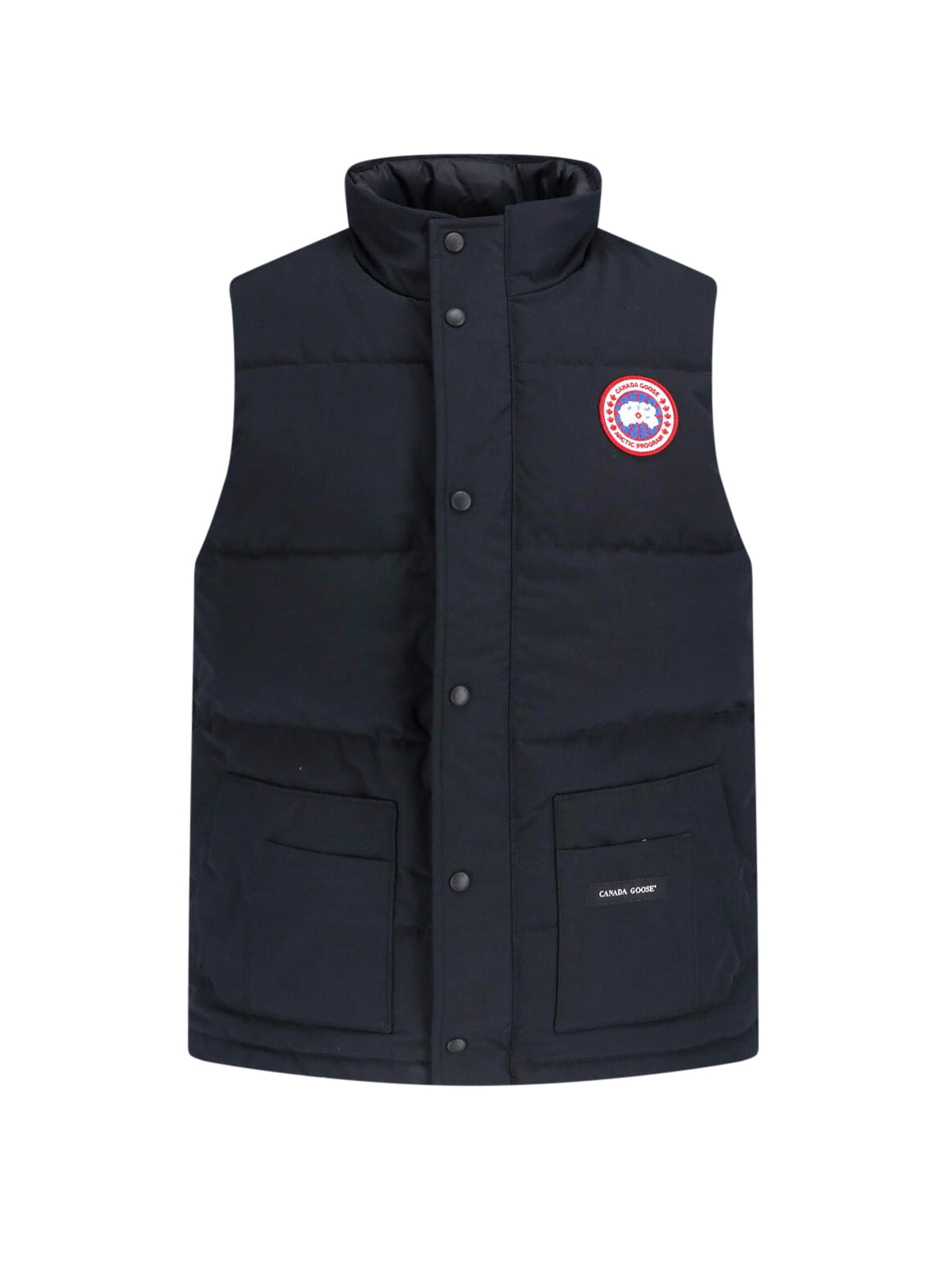 Navy Freestyle Quilted Padded Outerwear Vest