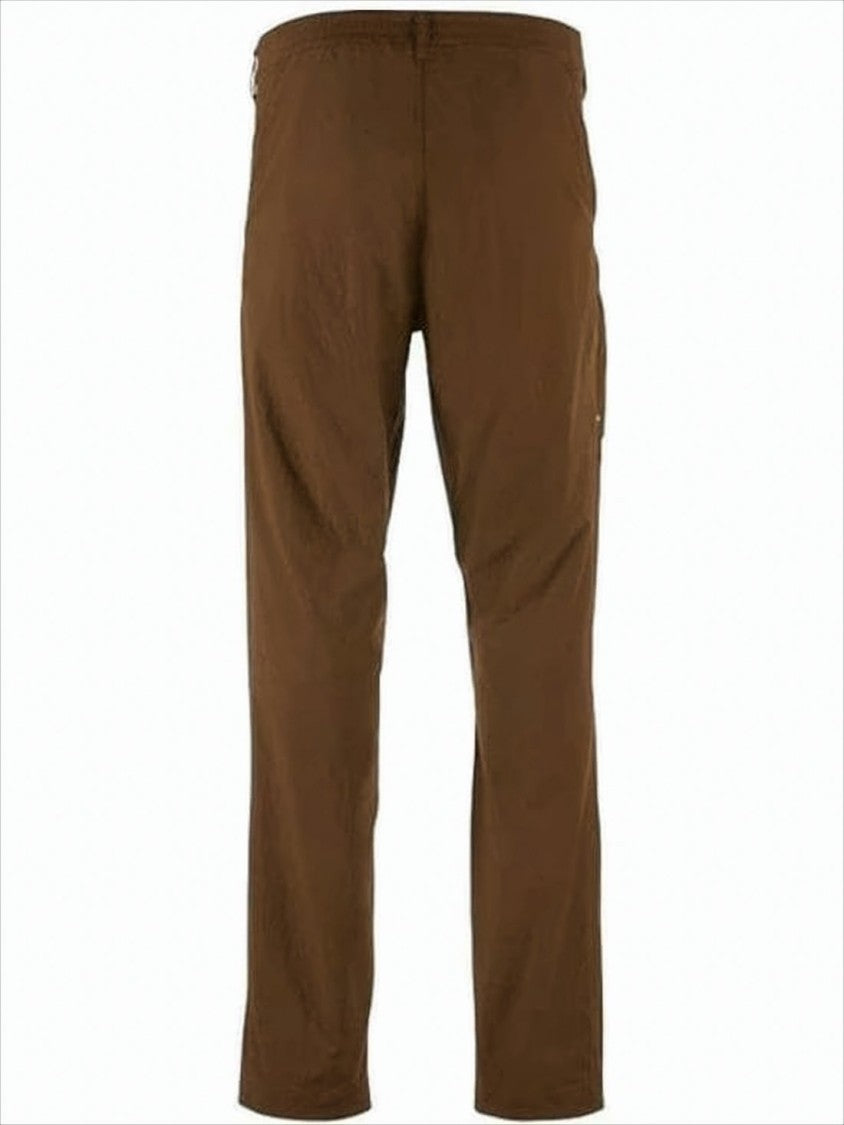 Straight-Cut Casual Pants With Design