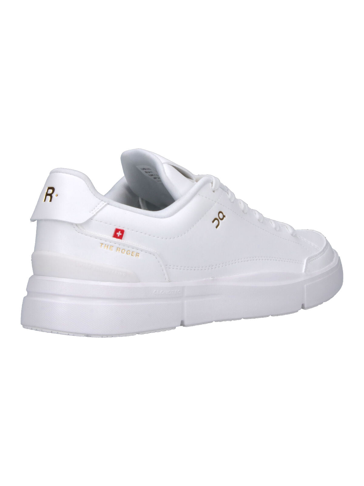 "The Roger Centre Court" Sneakers – White Fabric