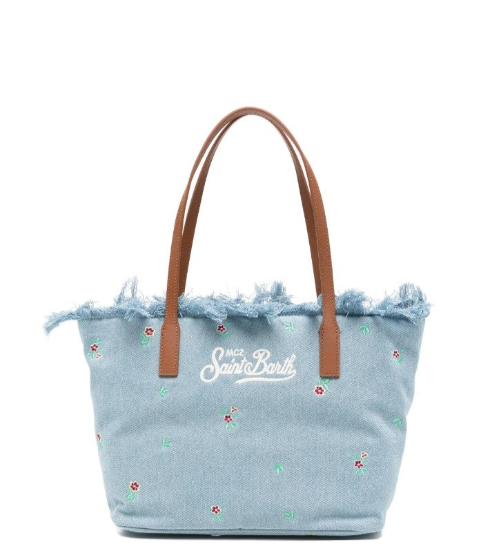 City Bag Mid Fringe Floral Shopper