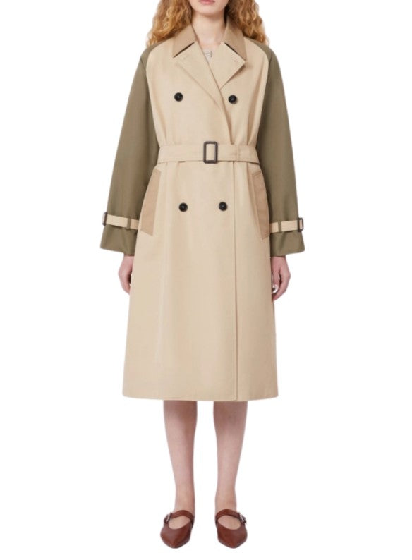 Canasta Cotton Gabardine Trench Coat