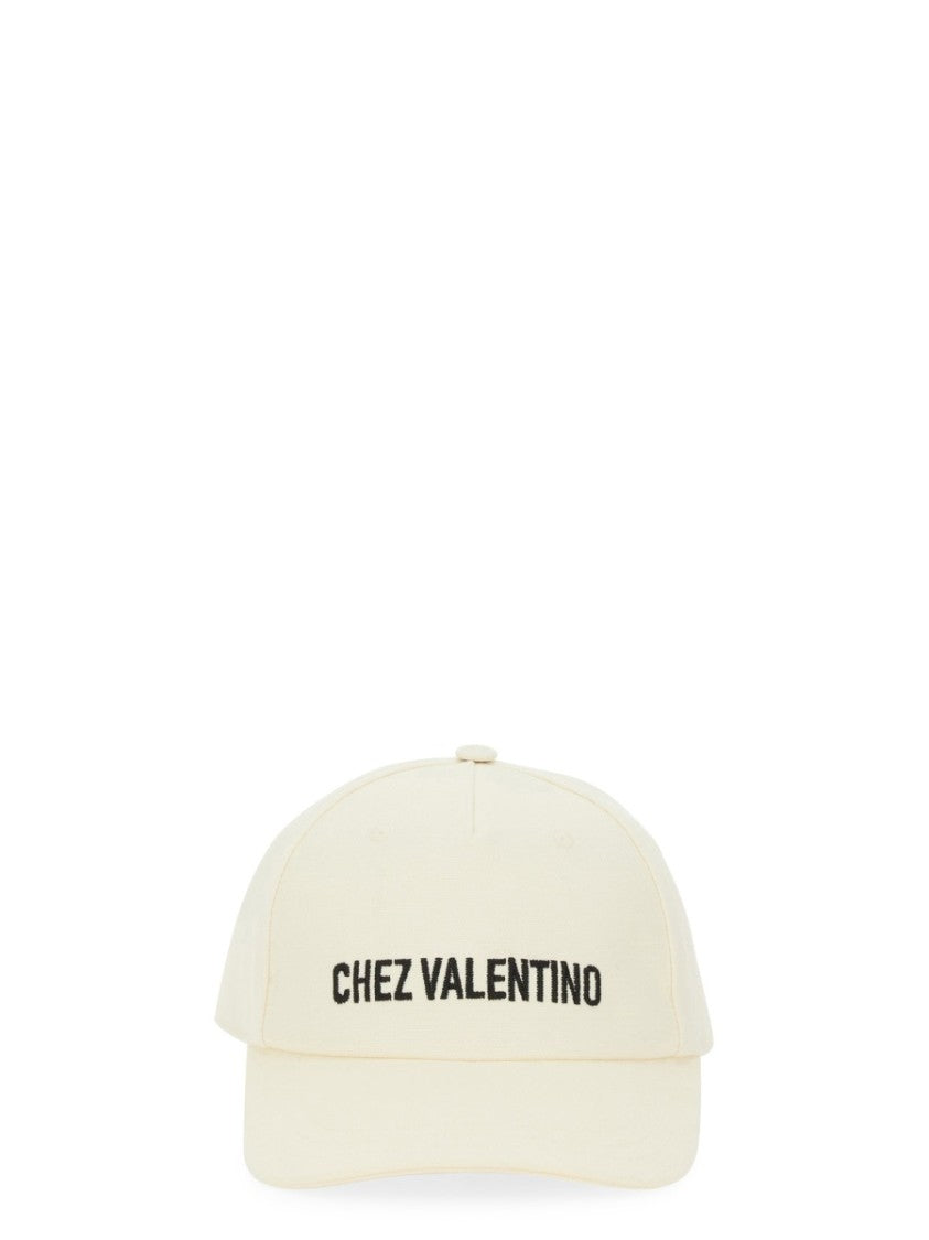 Baseball Cap With Embroidery