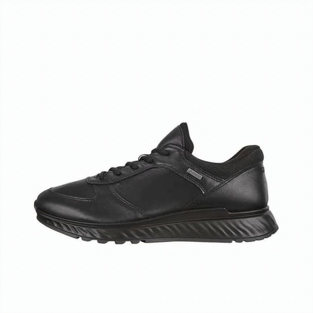 Yak Leather Sneakers with Textured Sole