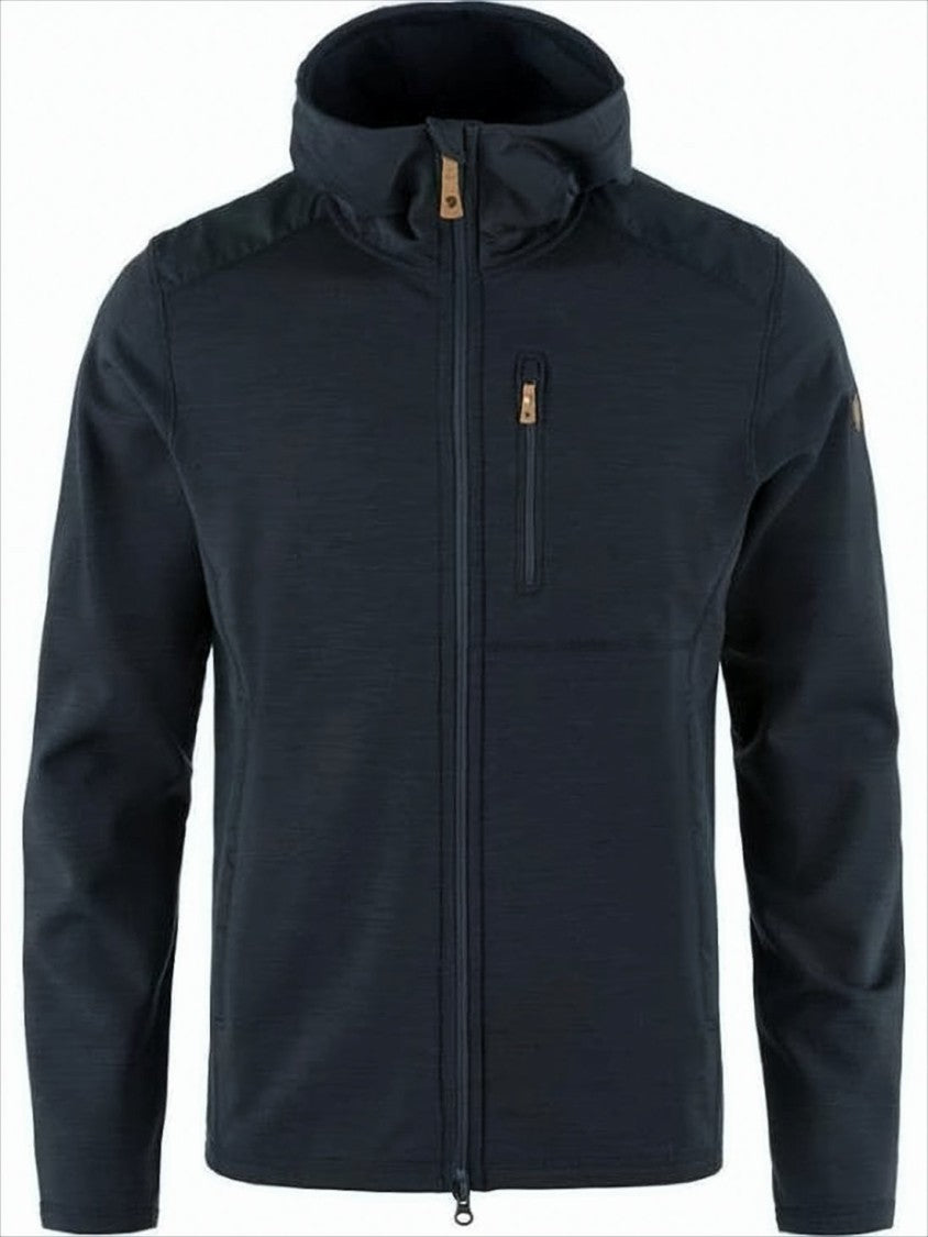 Minimalist Black Jacket with High Collar
