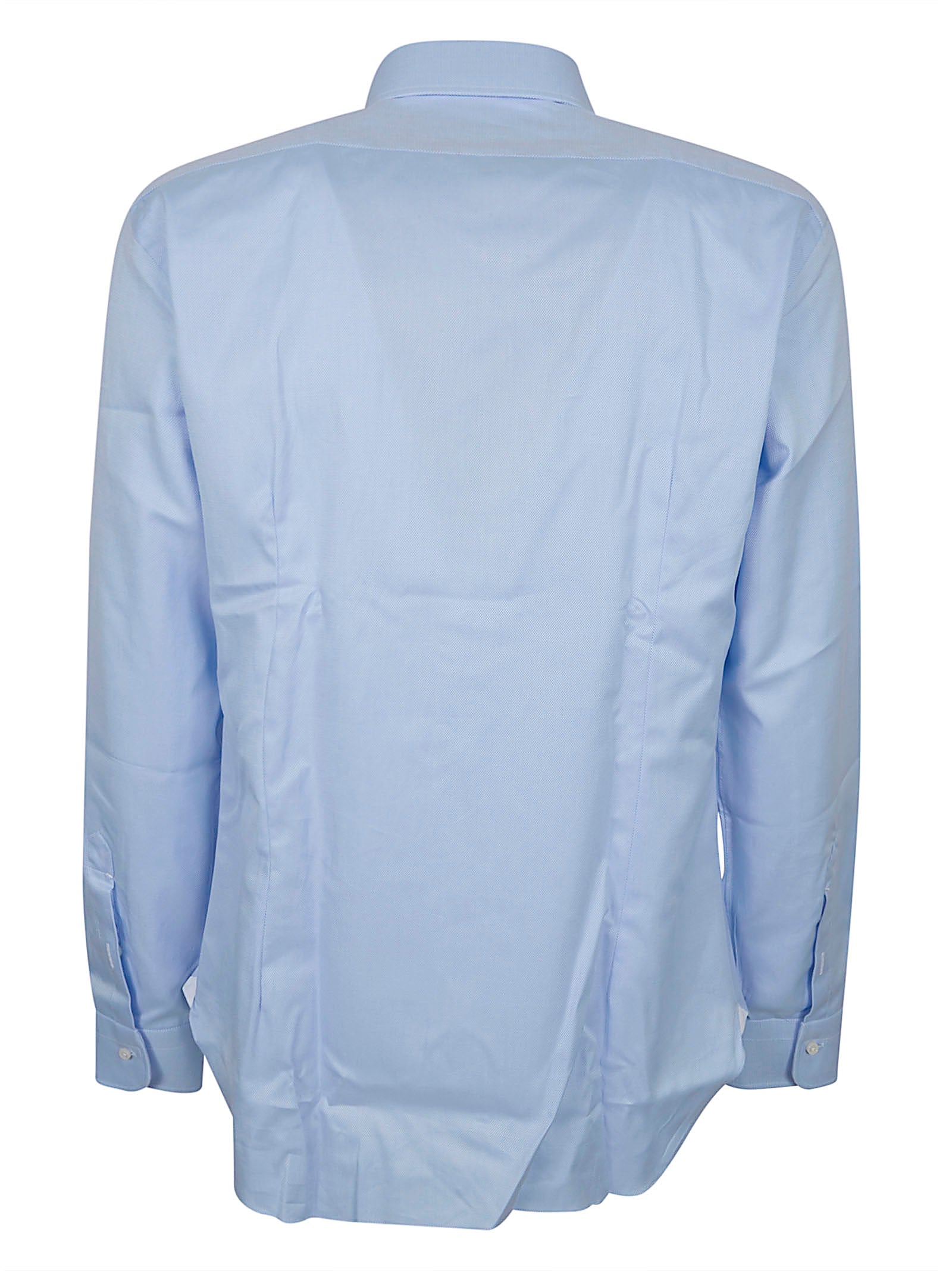 Tailored Fit Light Blue Cotton Shirt