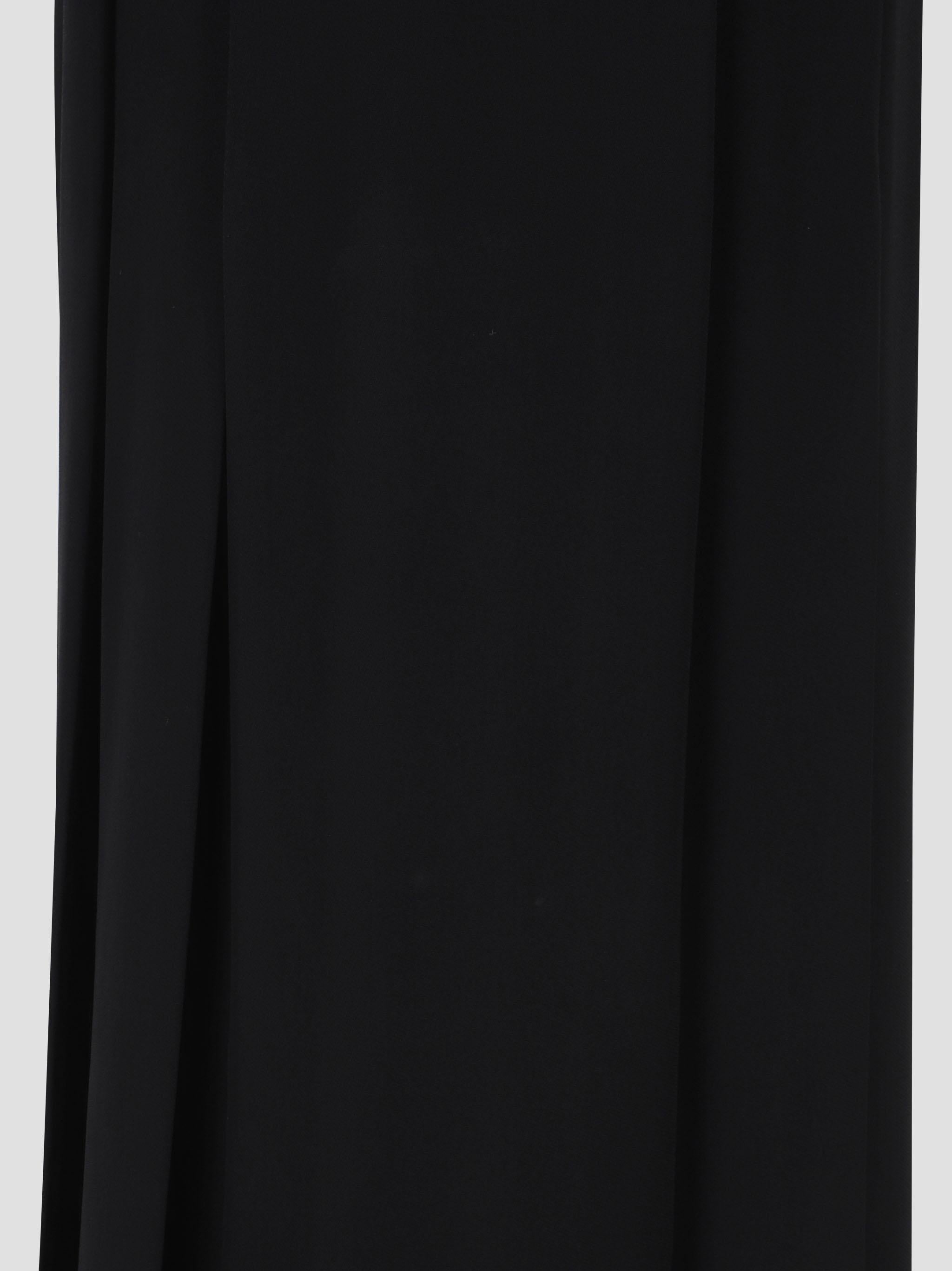 Pleated Wrap Skirt
