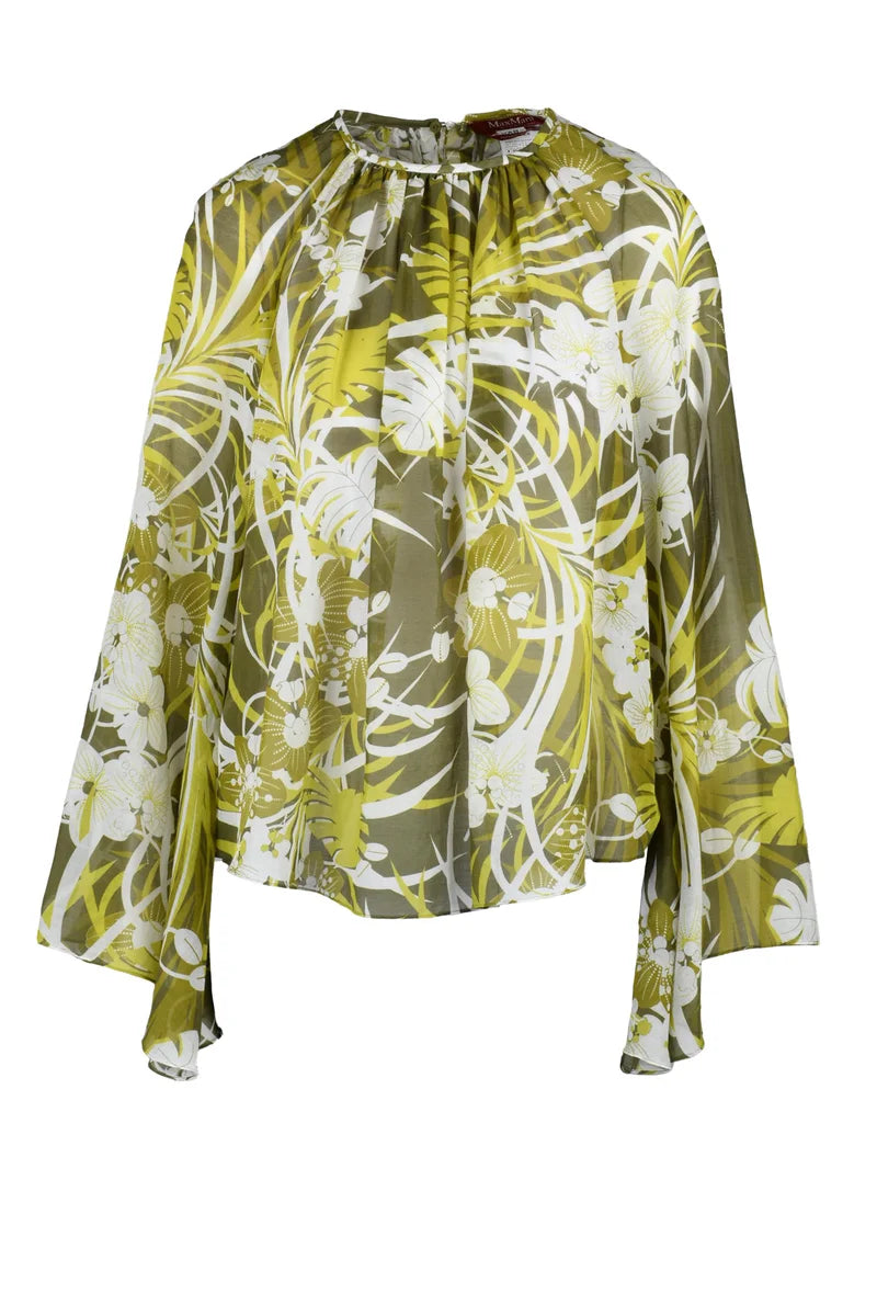 Caprara Brushed Blouse - Green