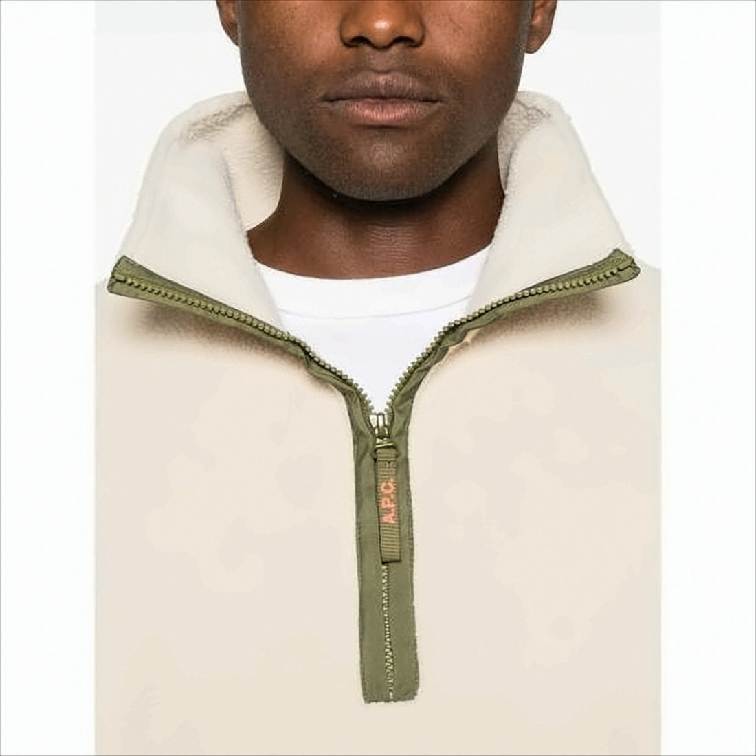 High Stand Collar Pullover Fleece