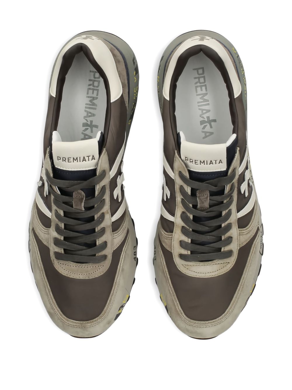 Low-Top Sneakers with Grey Suede