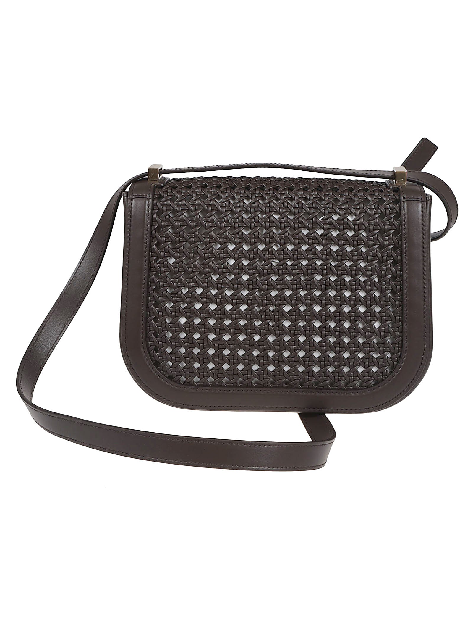 Handwoven Mini Borsa in Calf Leather
