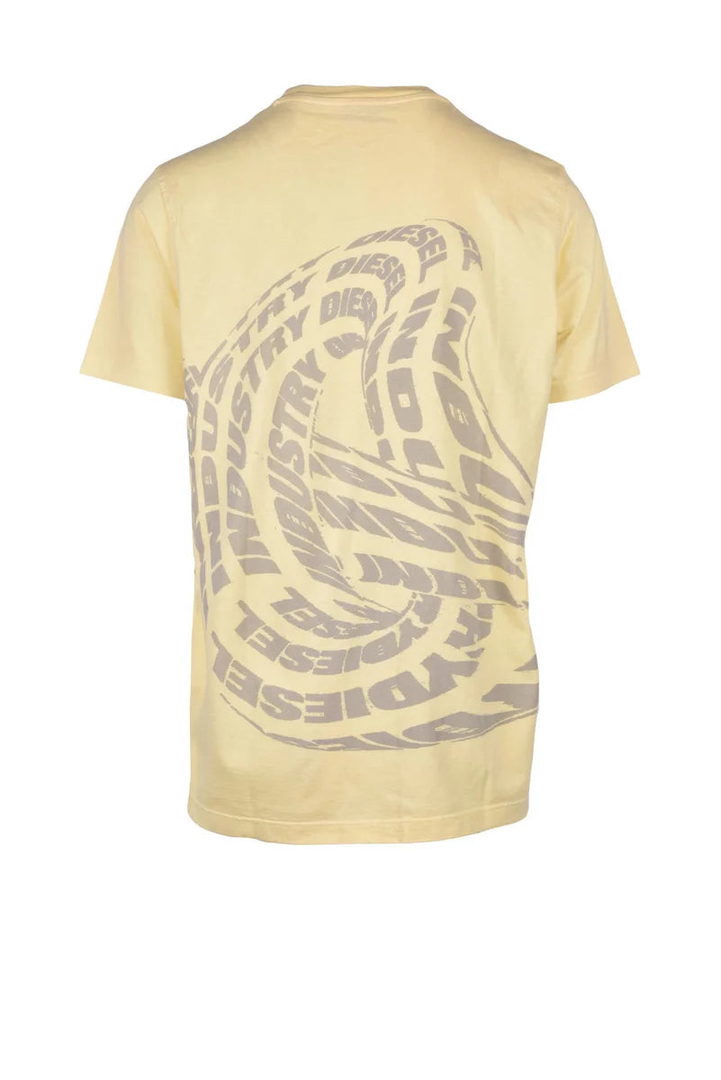 Crewneck T-shirt - Yellow