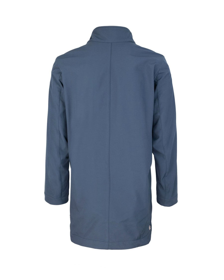 Blue Turtleneck Jacket
