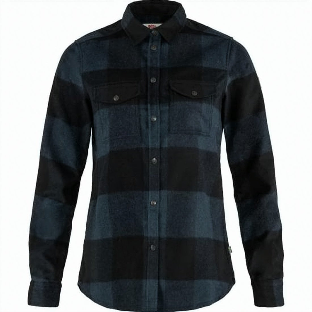 Classic Long-Sleeved Wool-Blend Shirt