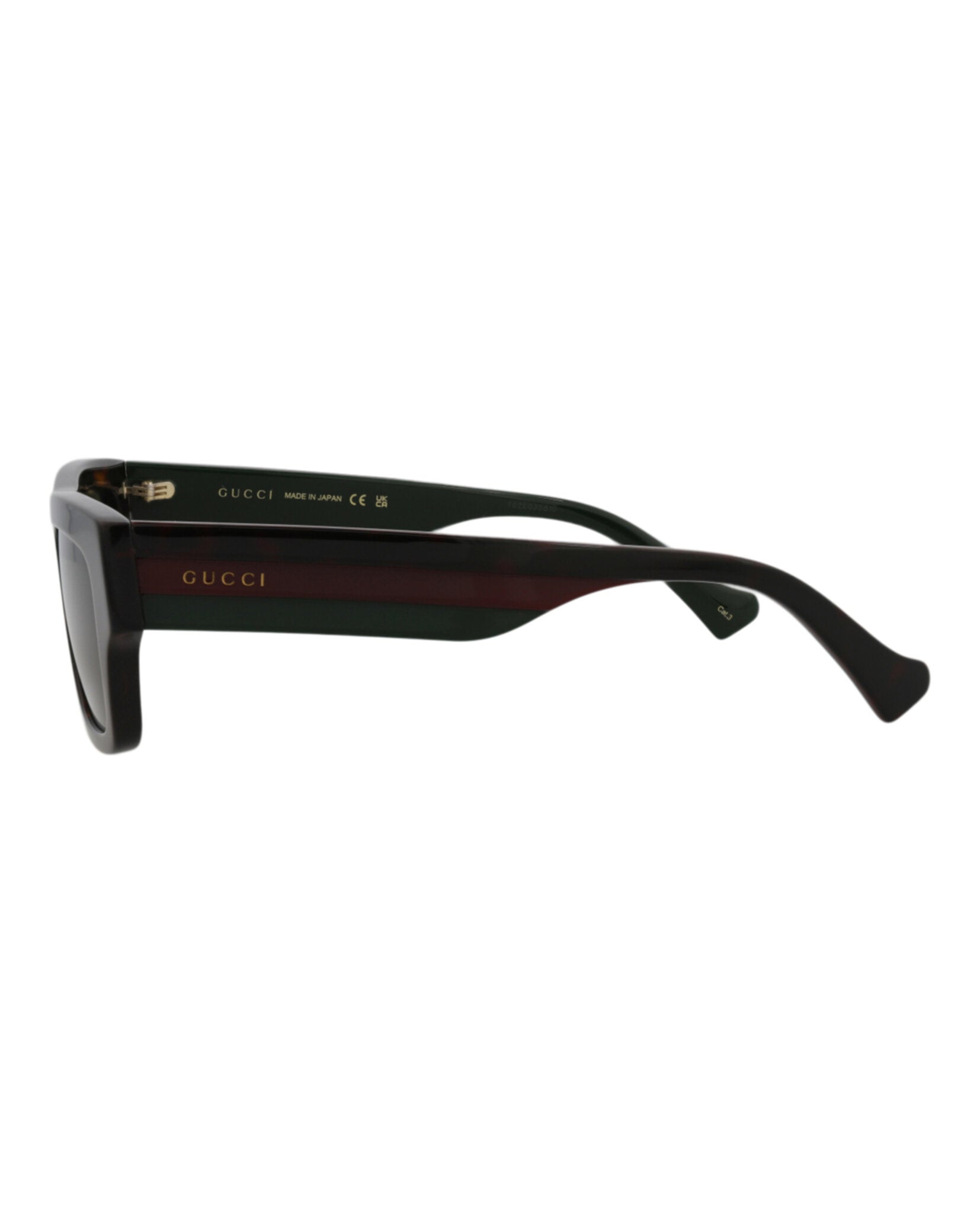 Square-Frame Recycled Acetate Sunglasses