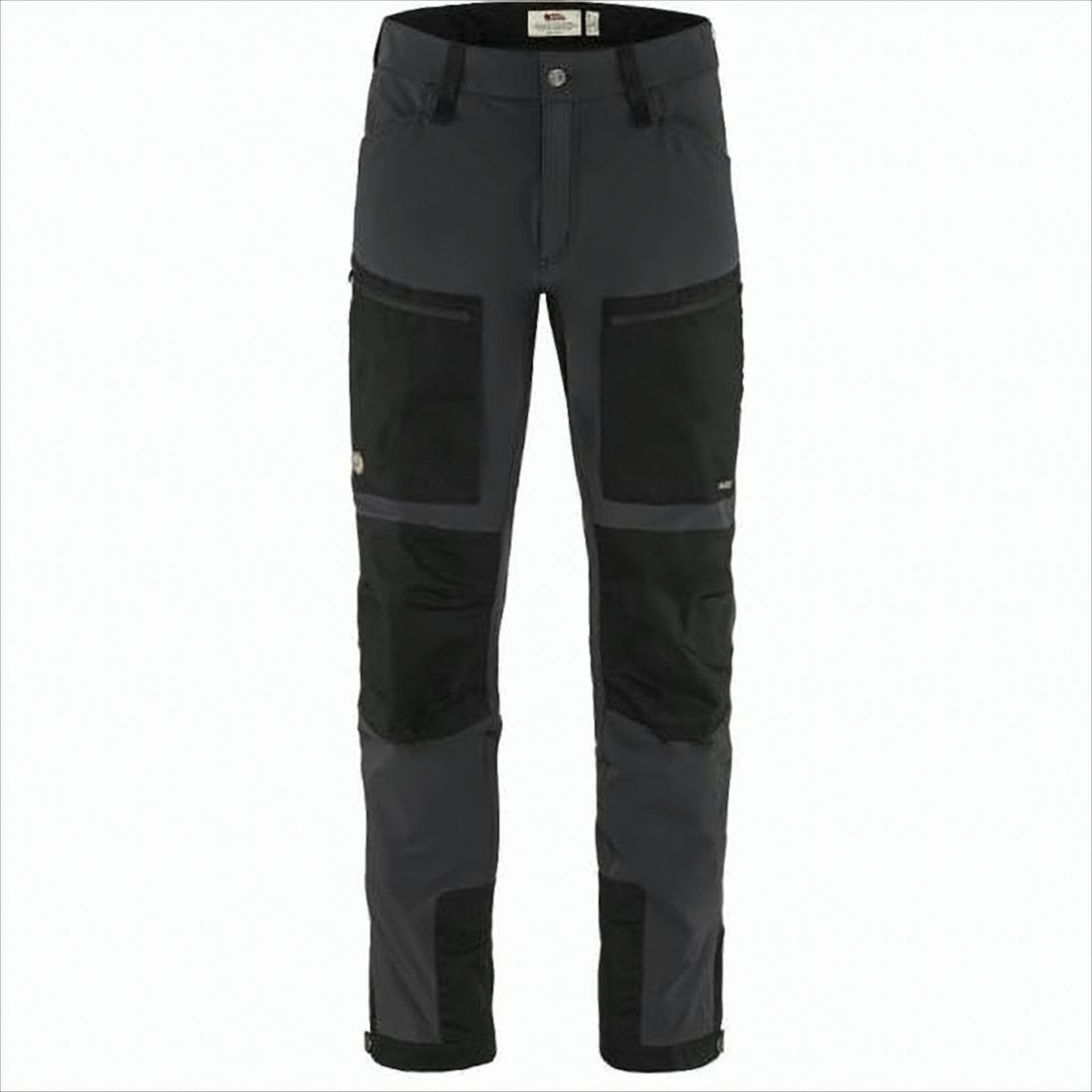 Straight Grey Pants With Durable Design