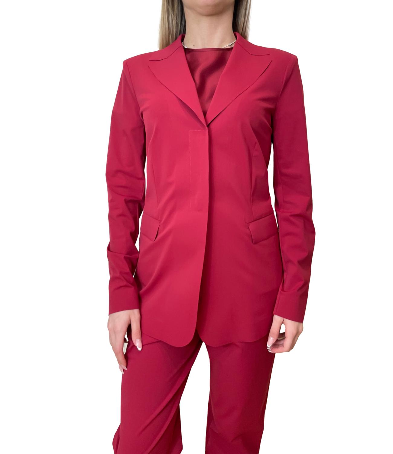 Dark Red Mmlpalo Polyamide Jacket