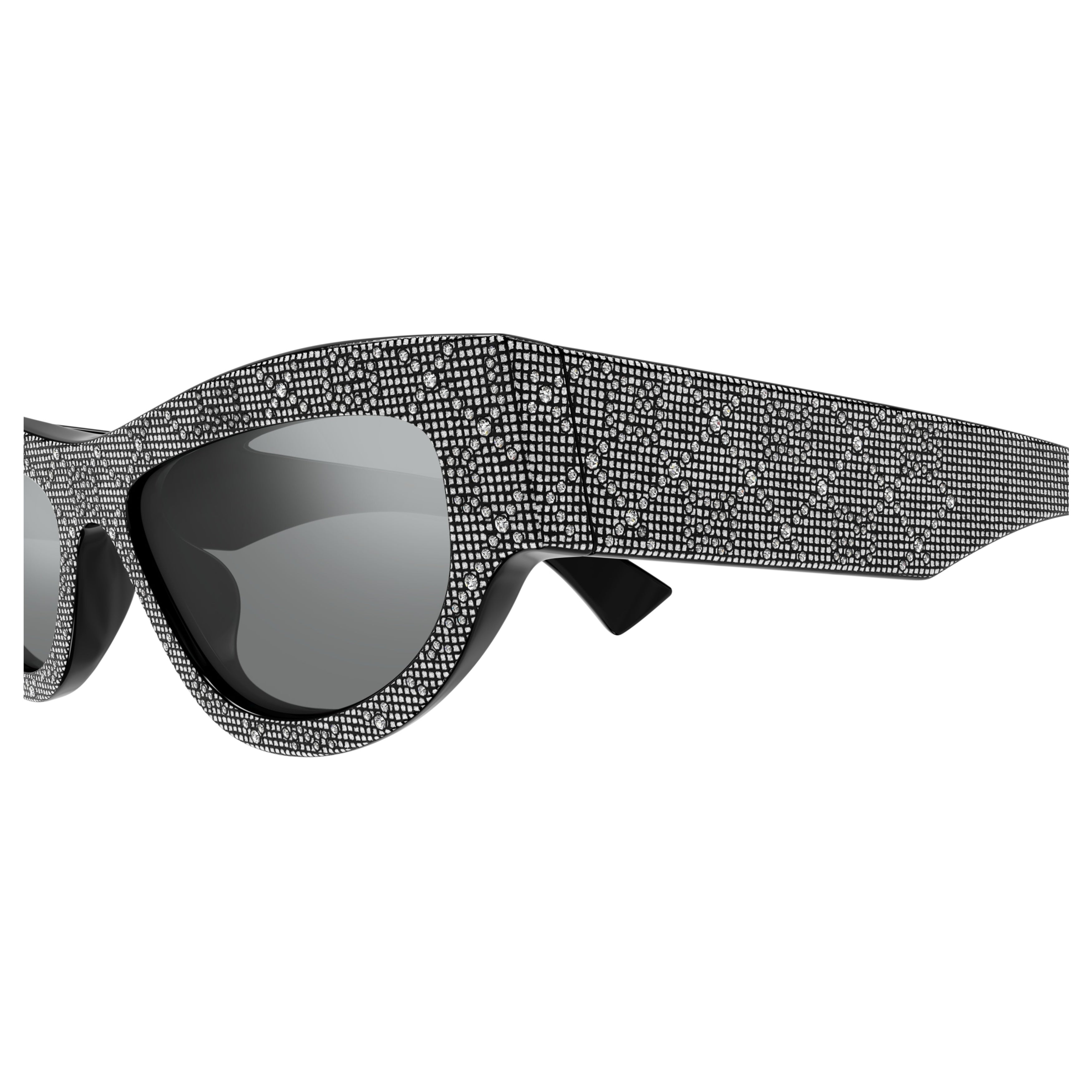 Gg1834s Cat-Eye Sunglasses with Rhinestone Embellishment
