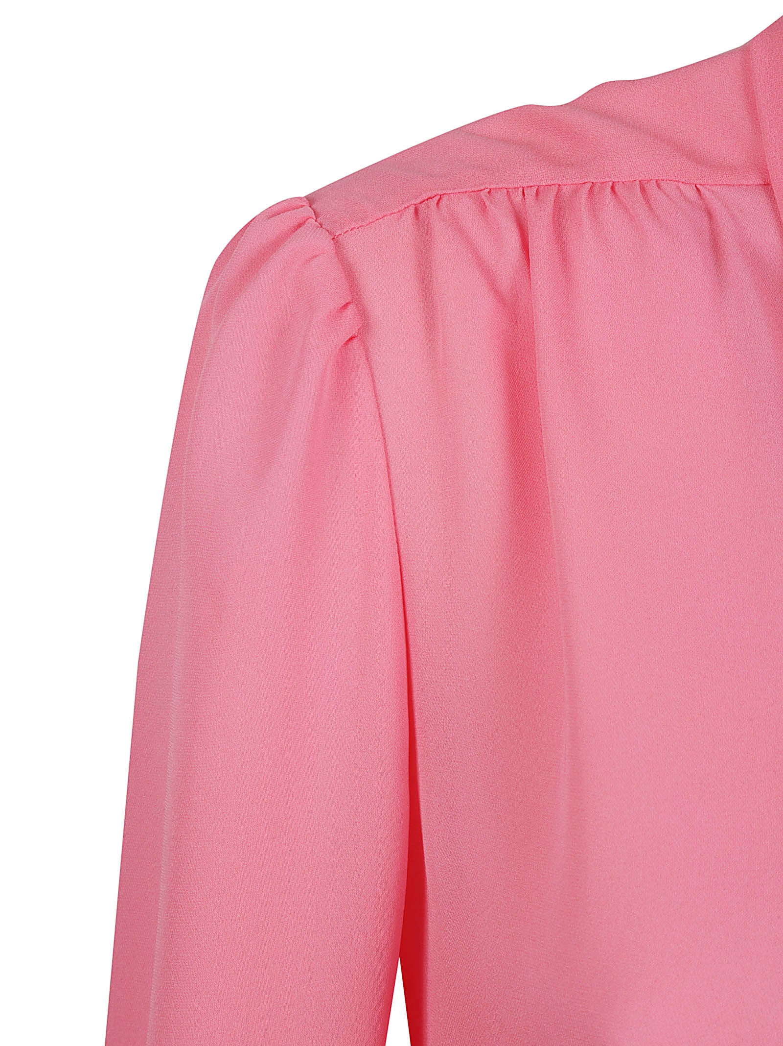 Fitted Fuchsia Shirt with Classic Collar