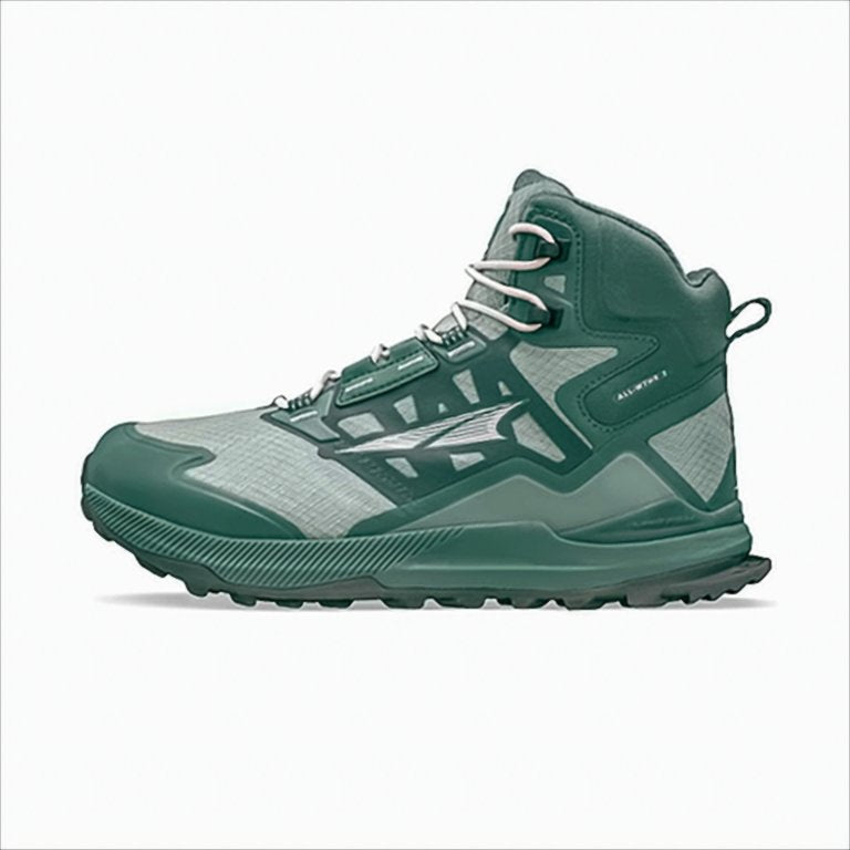 Rugged High-Top Sneakers with Contrasting Laces
