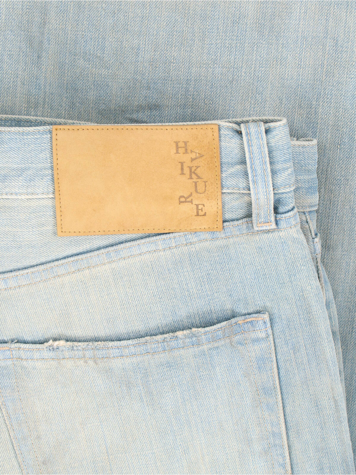 Light Blue Logan Wide-Leg Denim Jeans