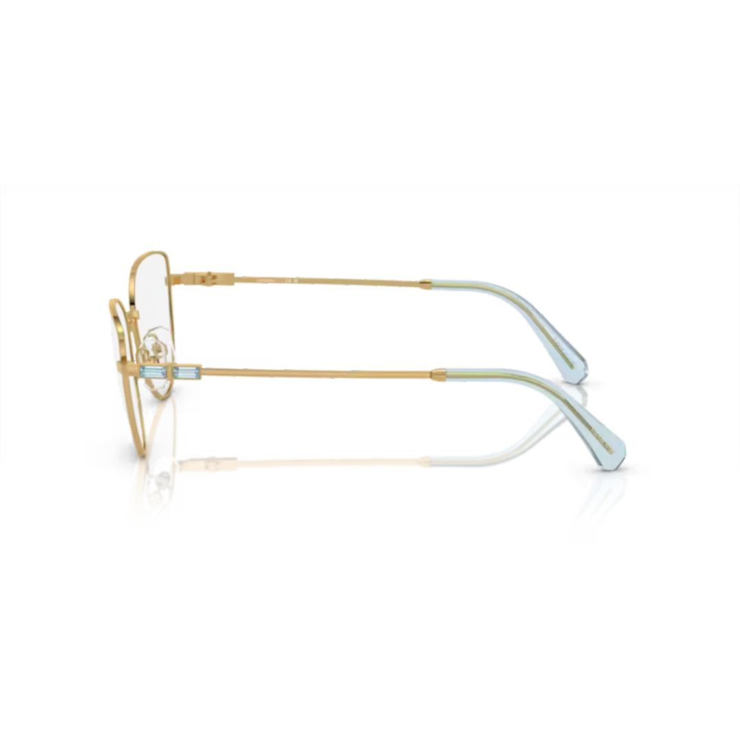 0sk1007 Delicate Metal Cat-Eye Eyeglasses