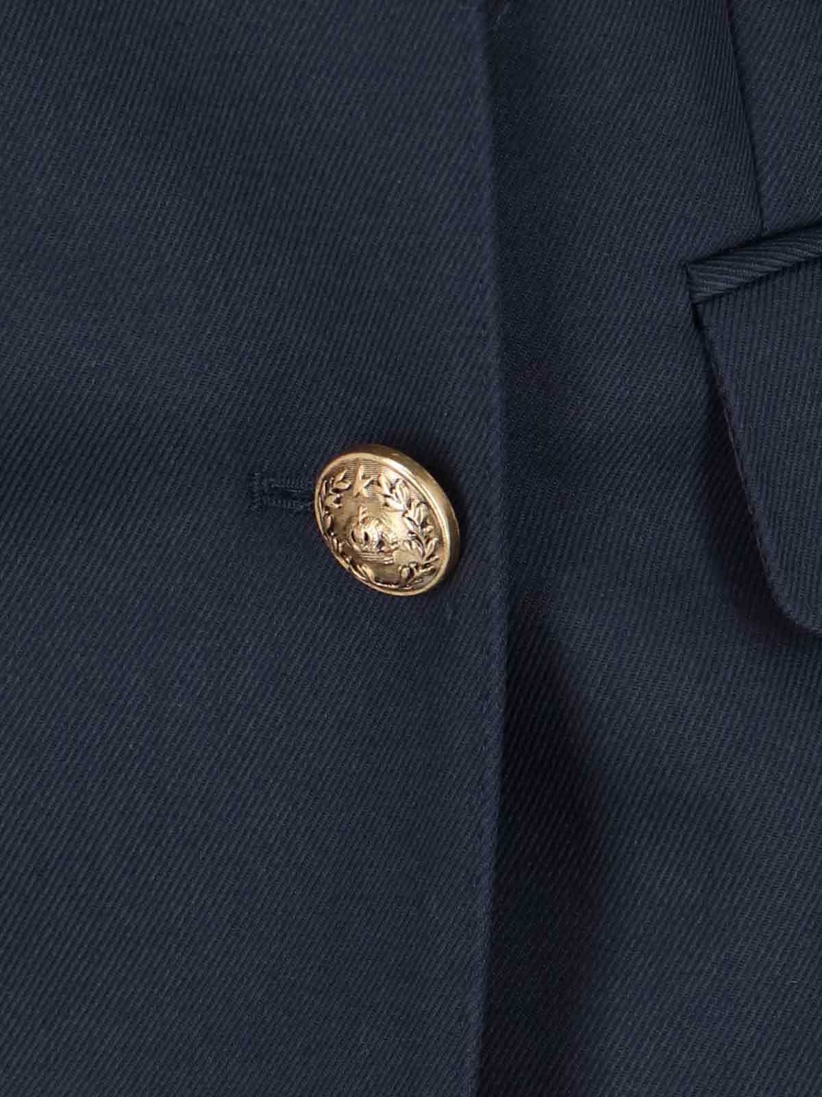 Double-Breasted Blazer – Blue