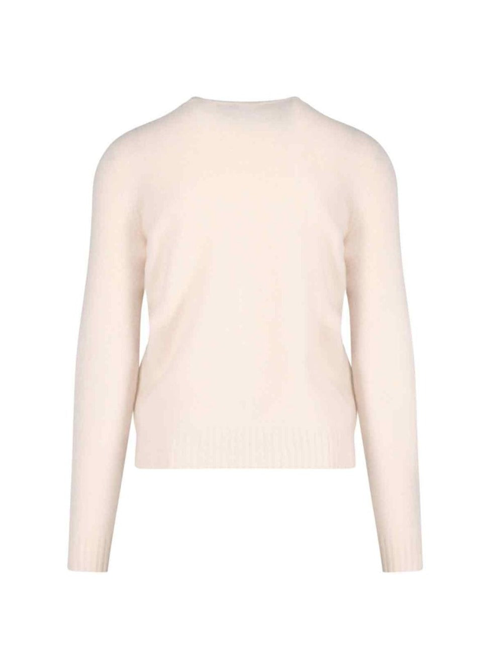 Basic Sweater In Pink Wool Light Shade