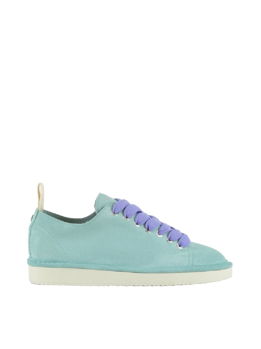 Aquamarine Suede Upper Sneakers