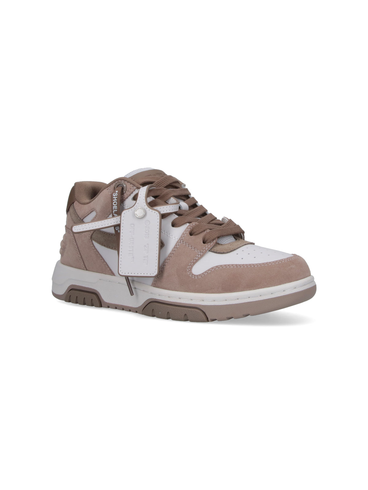 Rounded Toe Low-Top Sneakers With Iconic Arrow Logo