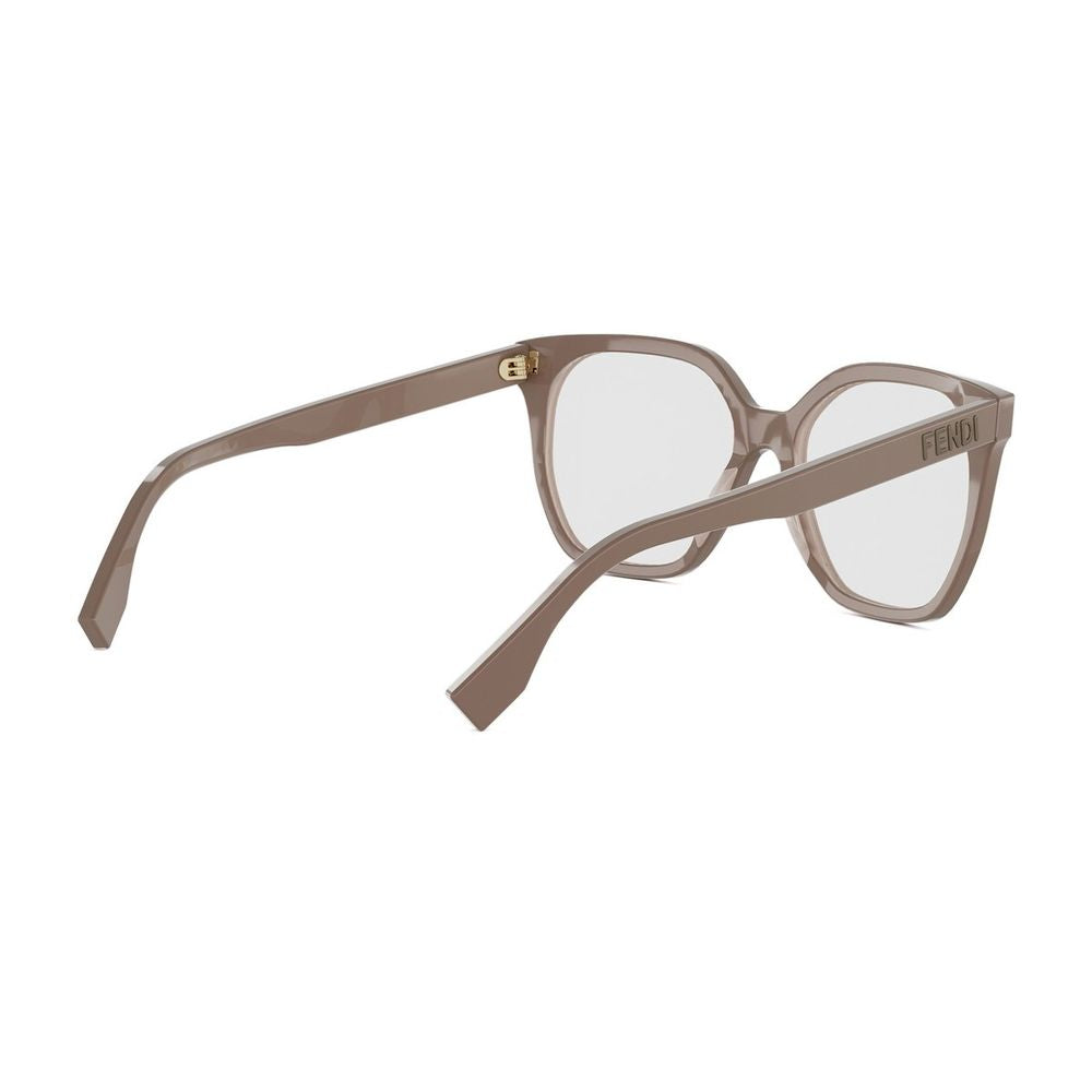 Fe50087I Lettering Square Glasses