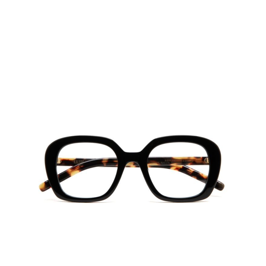 Barnum Bold Oversized Square Sunglasses with Tortoiseshell-patterned Arms