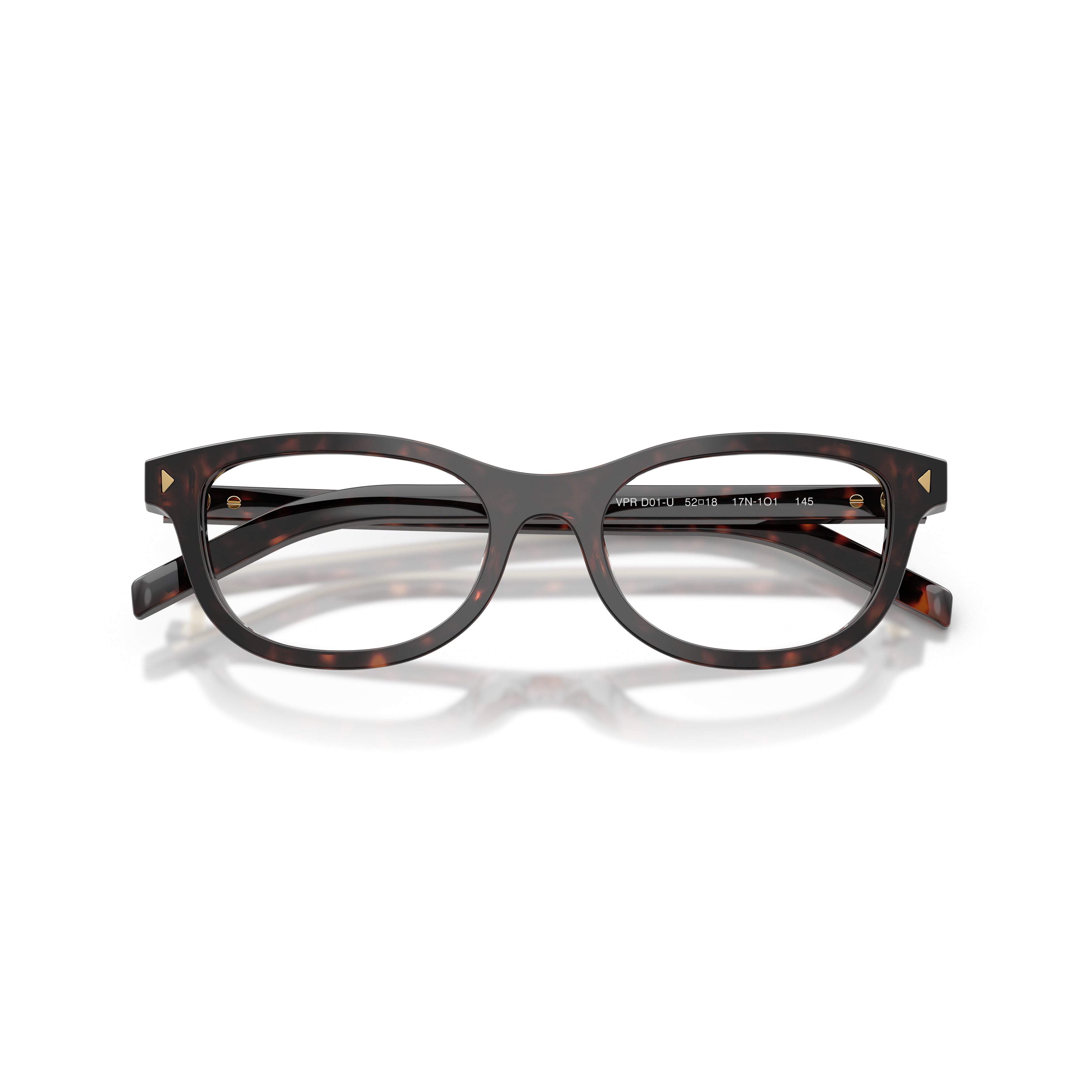 0pr D01vu Classic Rectangular Tortoiseshell Acetate Eyeglasses