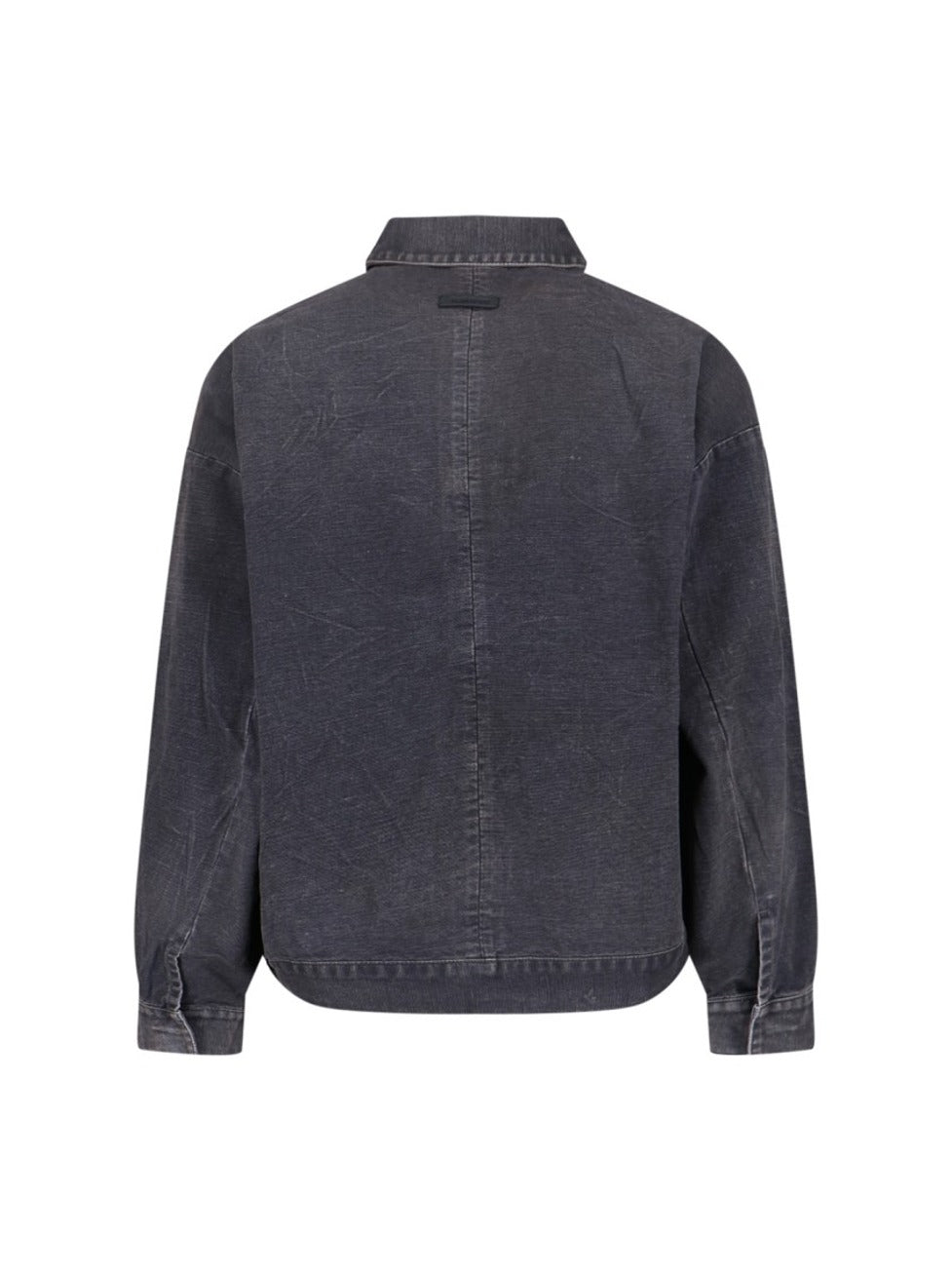"Utility" Jacket – Black Cotton Canvas
