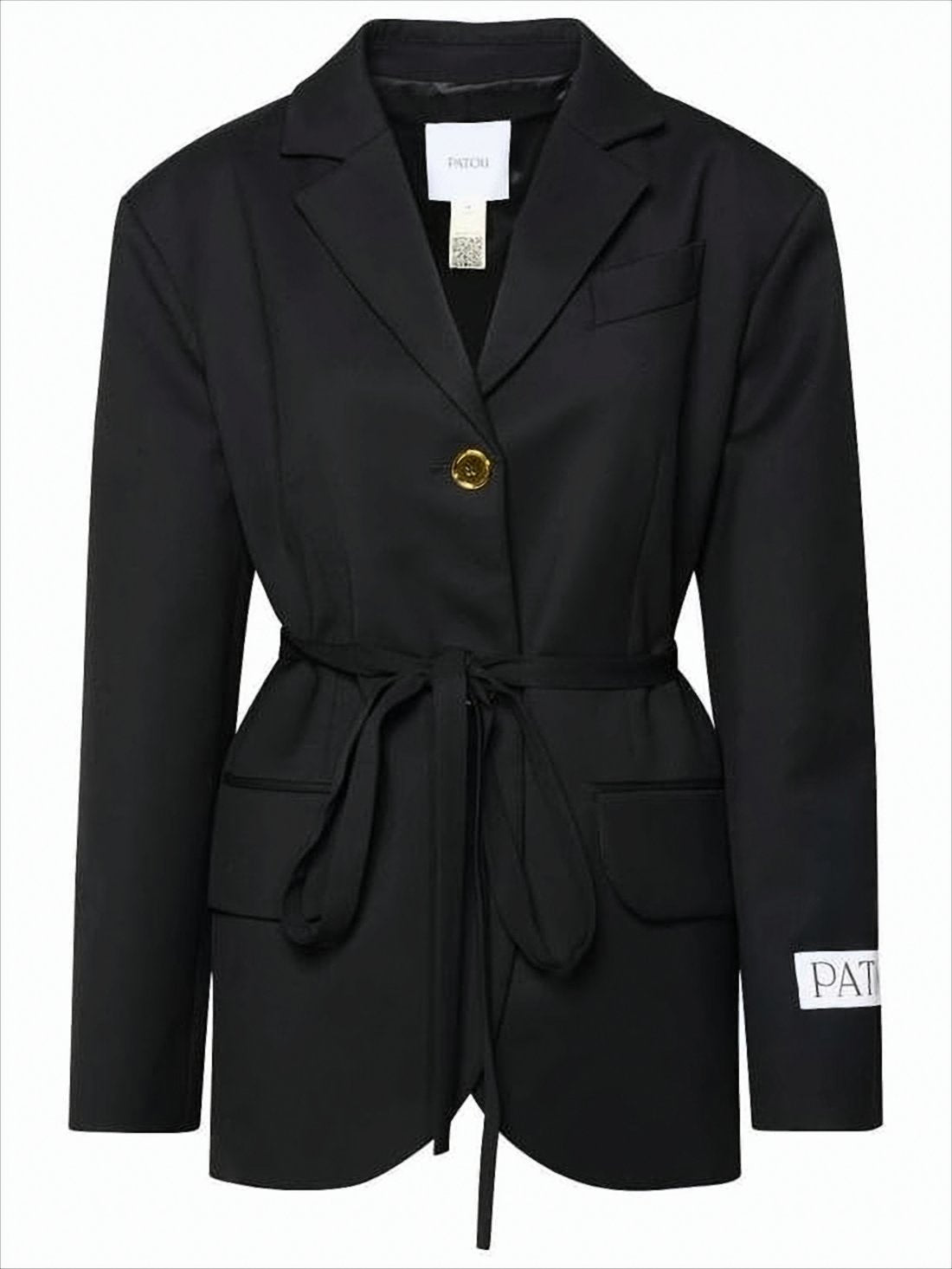 Tailored Black Patou Jacket