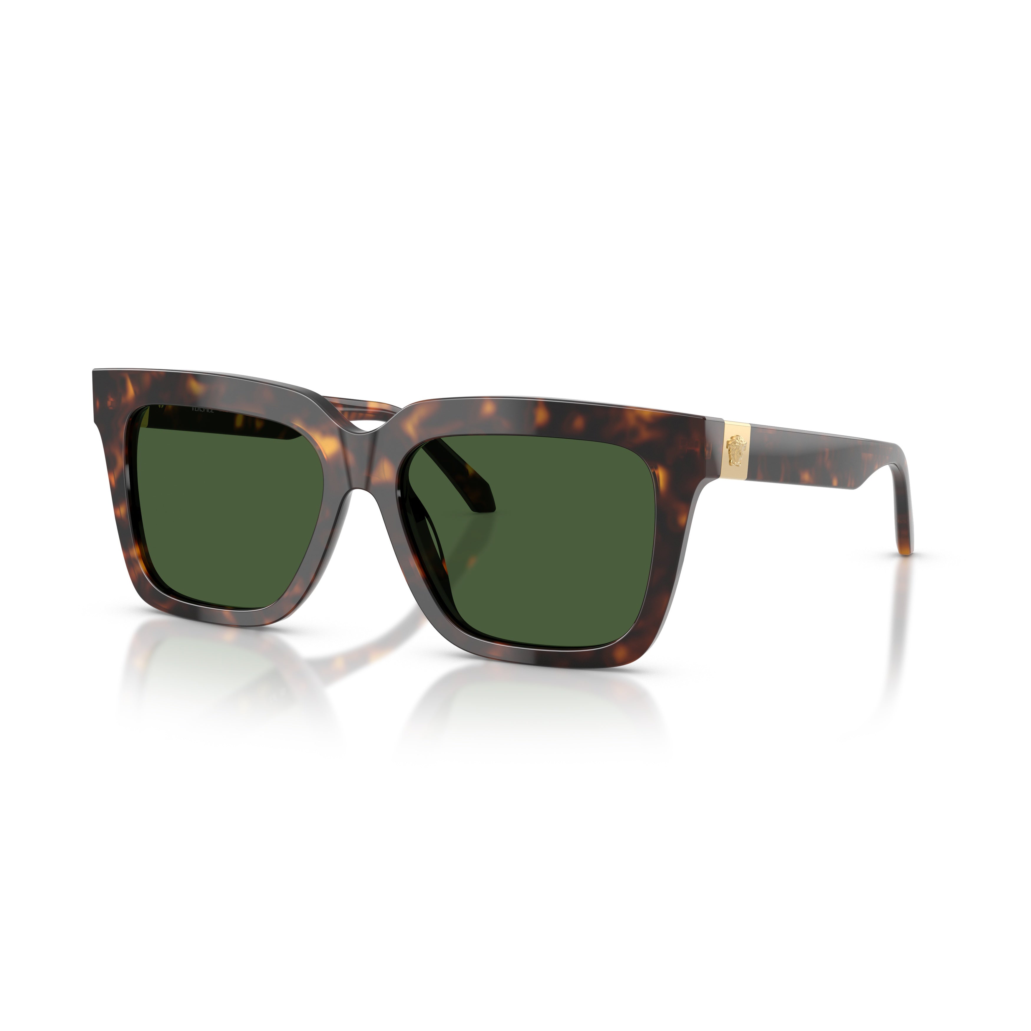 0ve4498 Tortoiseshell Square Frame Sunglasses
