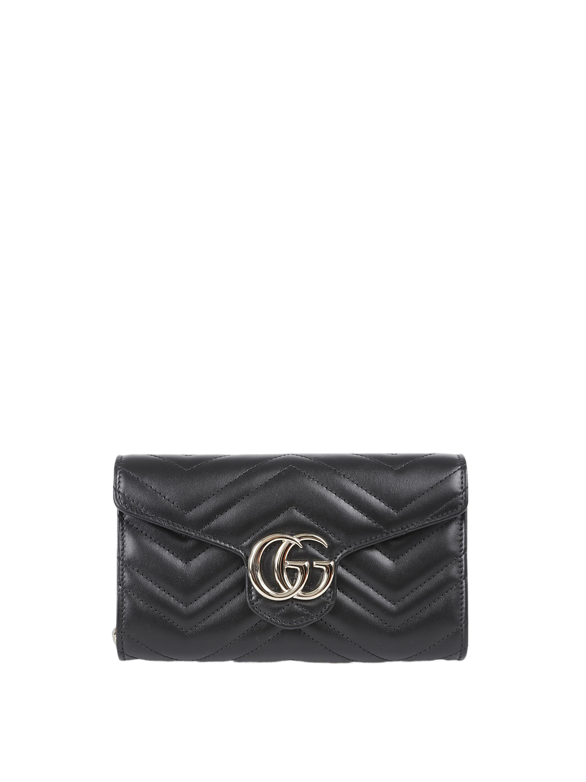 Chevron-Pattern Calf Leather Wallet