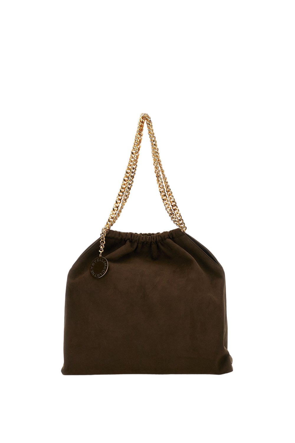 Medium Falabella Drawstring Suede Bag