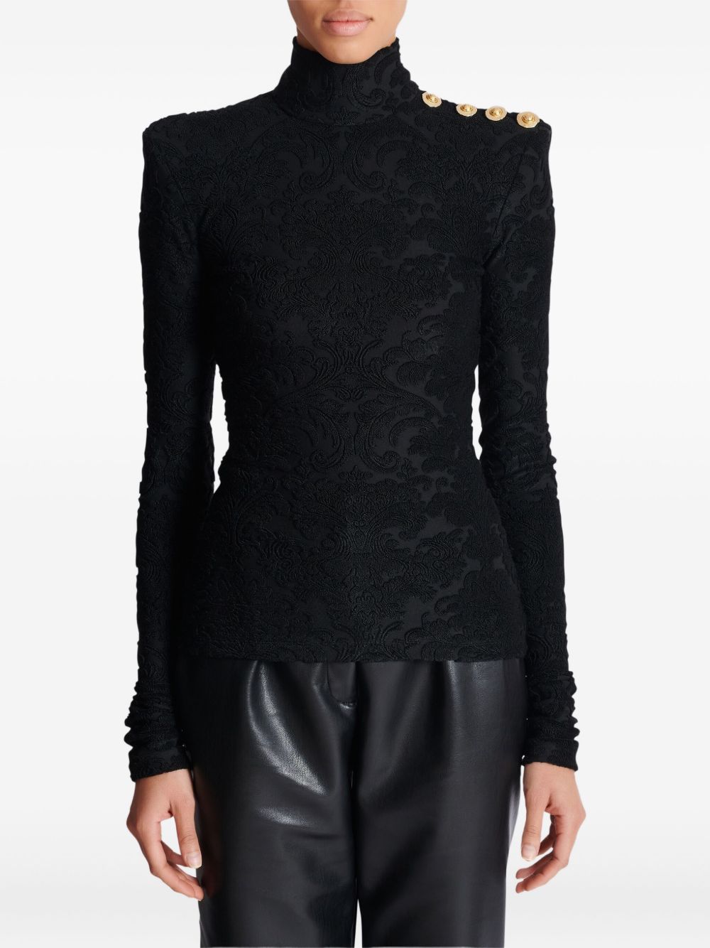 Fitted Black Top