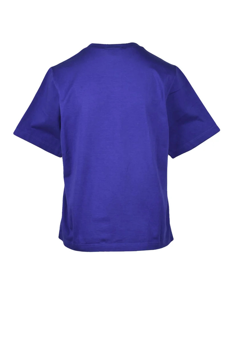 Crew Neck T-shirt - Purple