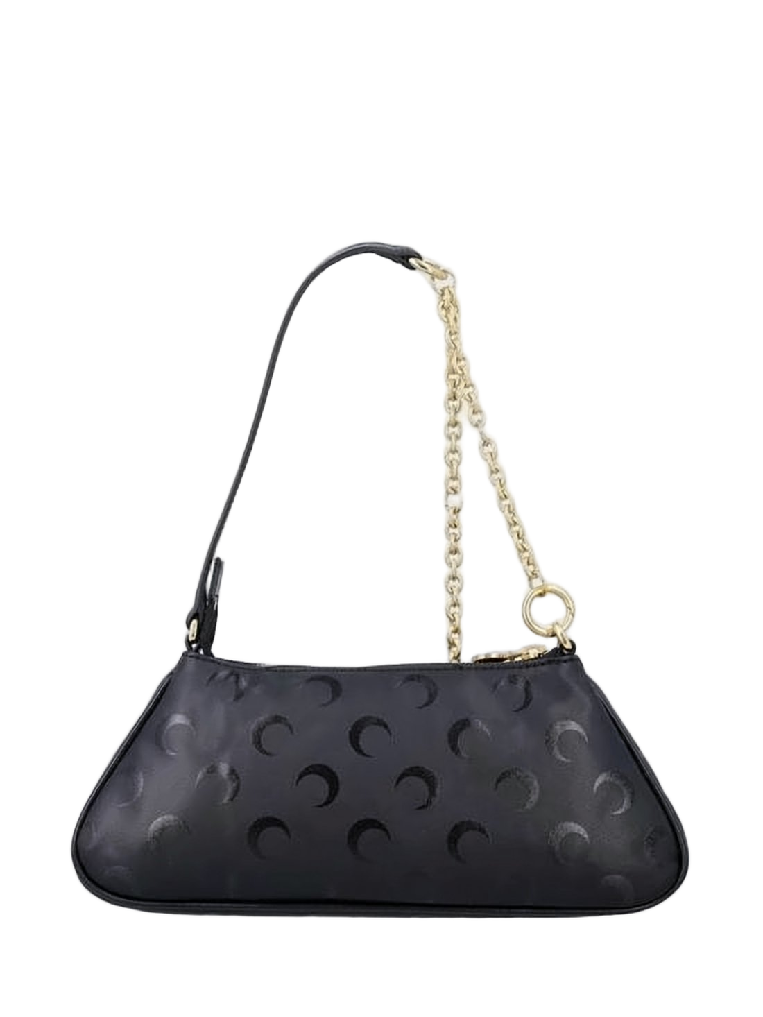 Elongated Black Tote Bag