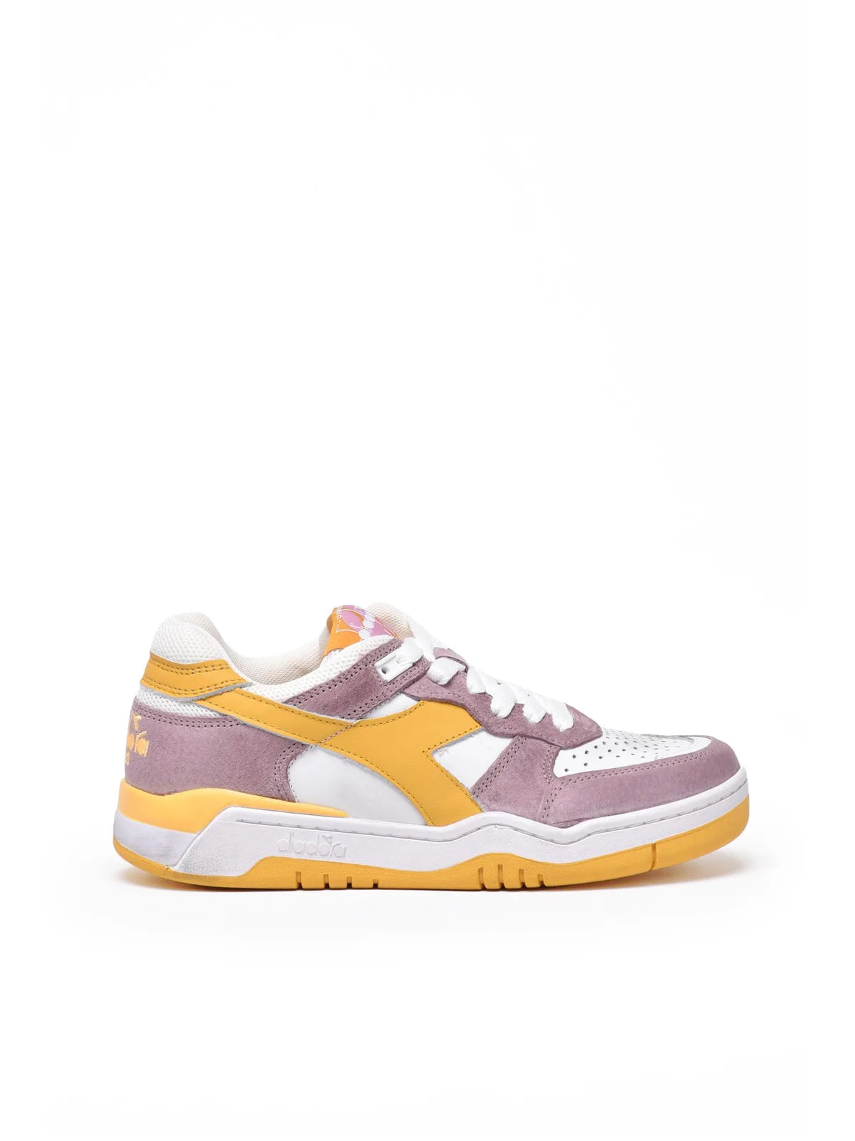 White Lilac Leather B.560 Sneakers