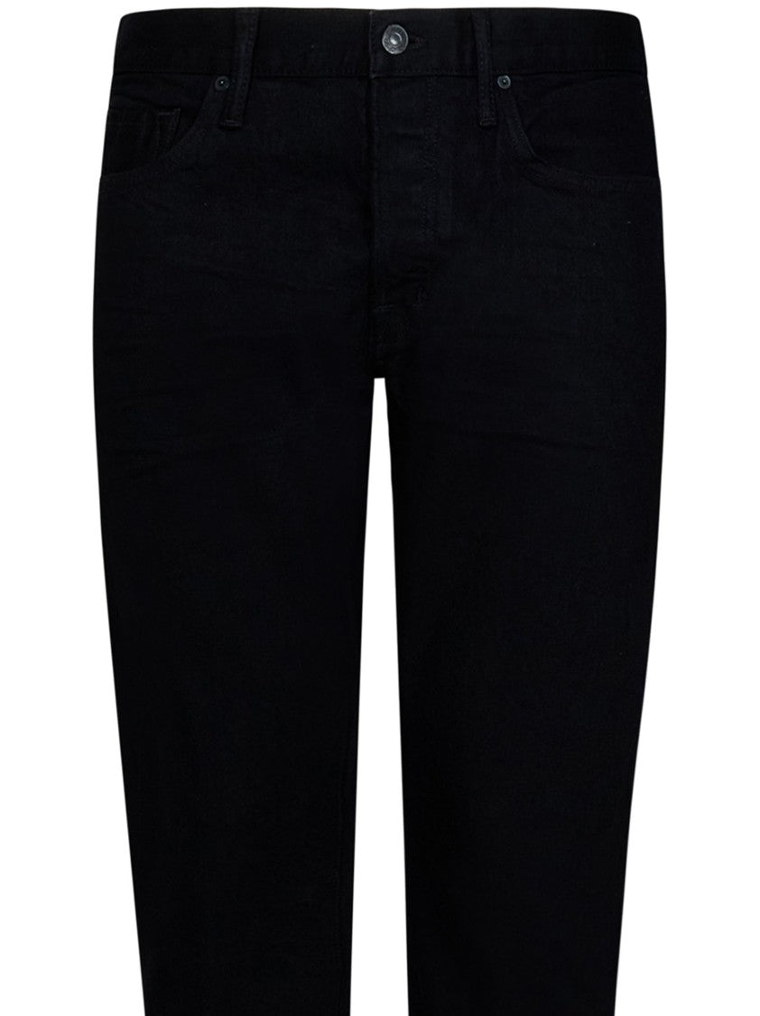 Black Slim-Fit Jeans
