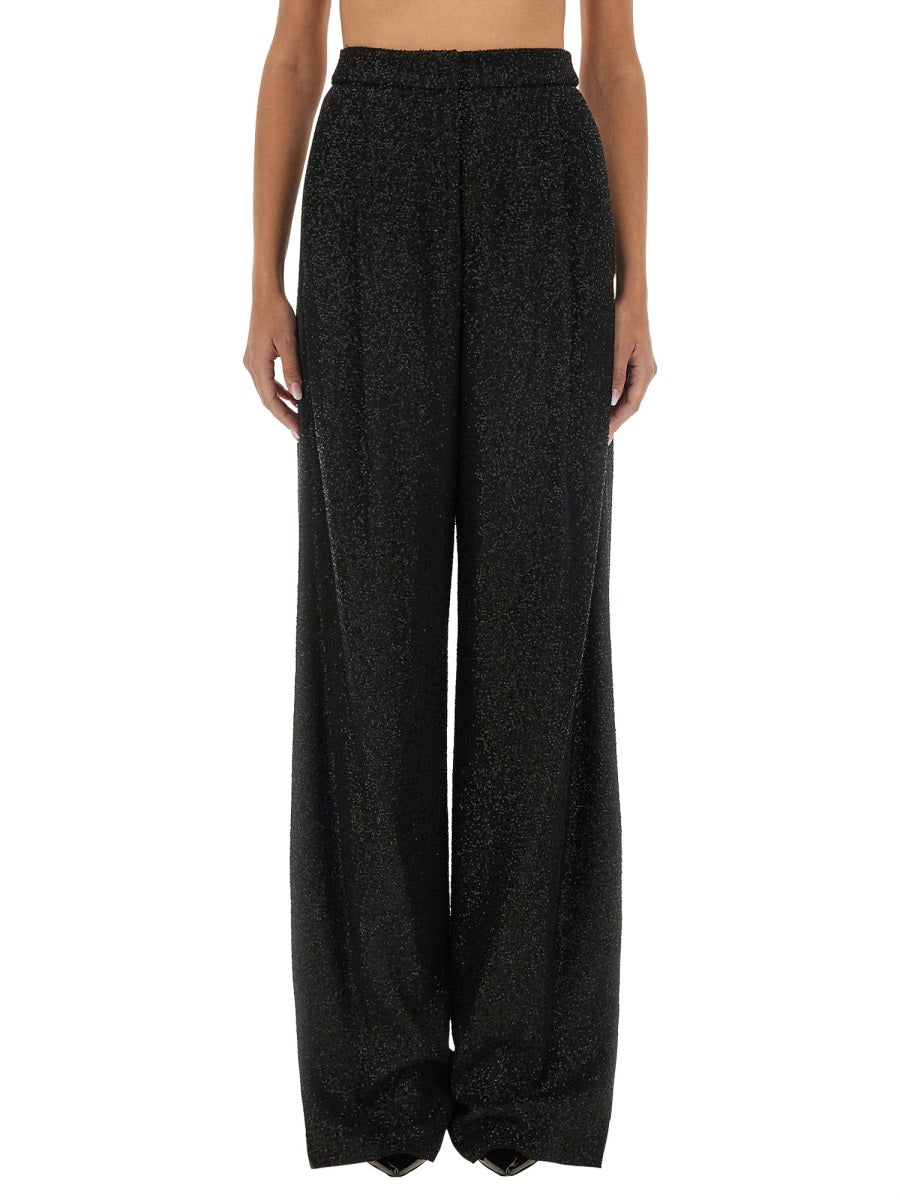 Tailored Regular Fit Navigli Pants with Smooth Texture